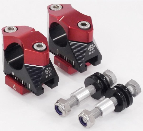2DGT állítható kormányemelő rögzítőkészlettel - Ducati, Monster 1200, M6 (2014 - 2016); Kawasaki, ER-6f, EX650E (2012 - 2016 ); Universal, universelle Teile / universal parts, oh