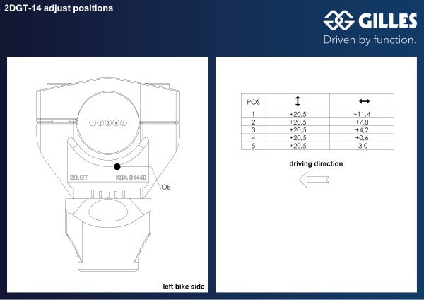2DGT állítható kormányemelő - Ducati, Streetfighter V2, 3F (2022 - ); Ducati, Streetfighter V4 / V4S / SP2, 6F; Ducati, Streetfighter V4 / V4S, 1F (2021 - 2022 ); Ducati, Streetfighter V4 / V4S, 4F (2022 - 2024); Ducati, Streetfighter V4 / V4S, FA (2