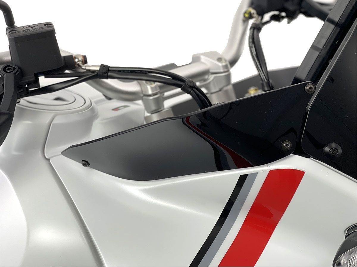 WRS Fényes Fekete Légterelő DUCATI DESERT X 2022-2023