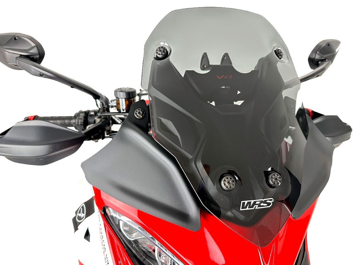 WRS Matt Fekete Légterelő DUCATI MULTISTRADA V4 / S / S SPORT / RALLY 2020-2023