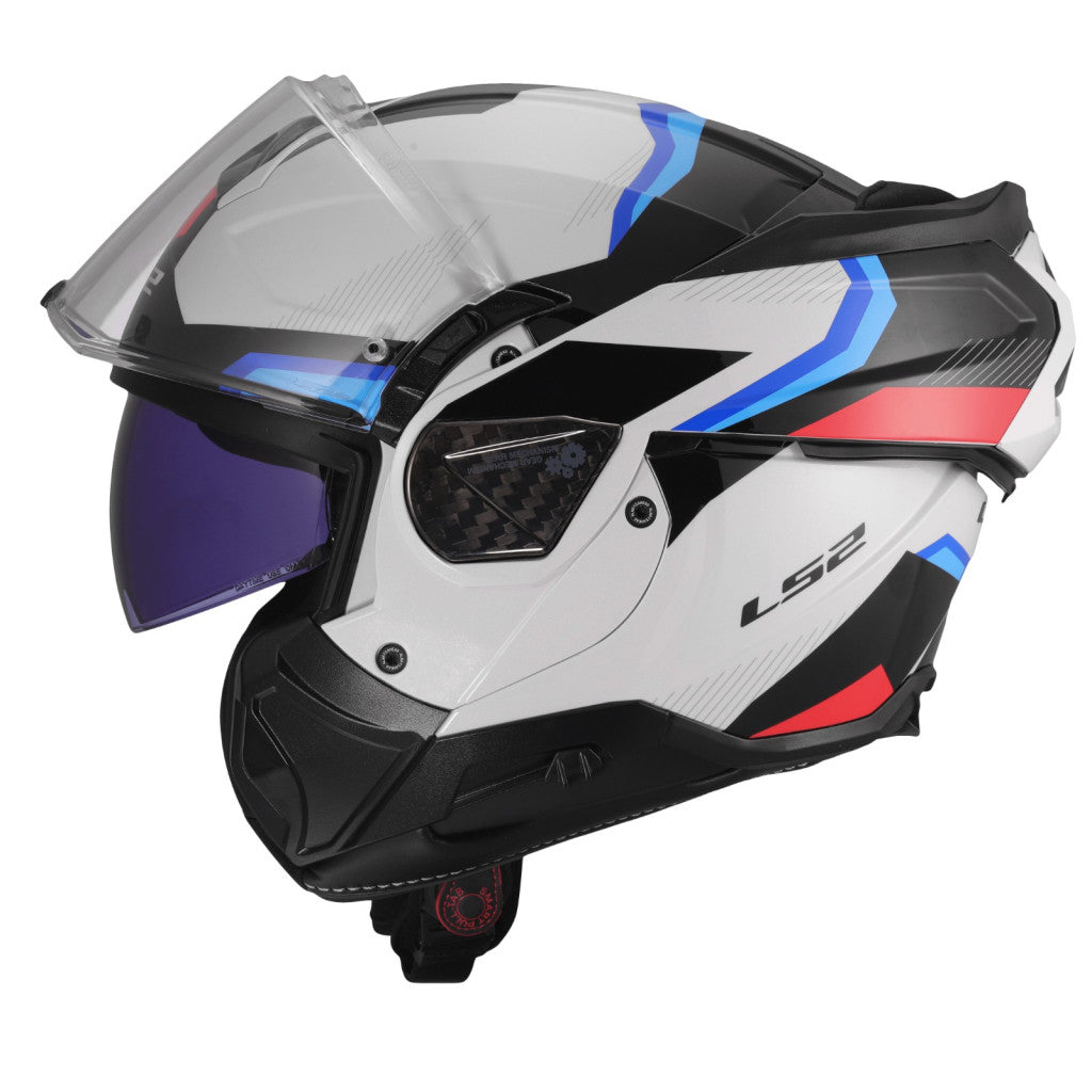 LS2 FF910 ADVANT II TRIPLE WHITE BLUE RED -06