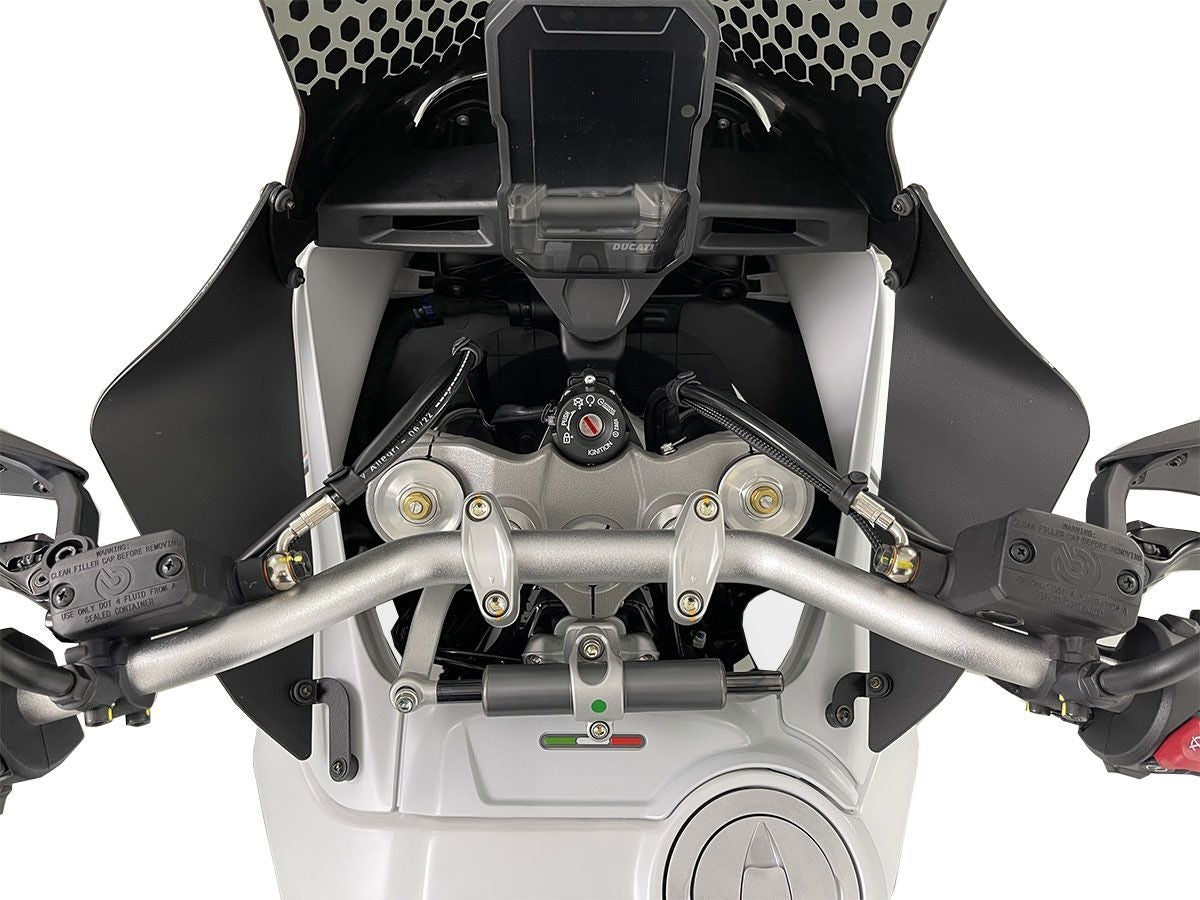 WRS Fényes Fekete Légterelő DUCATI DESERT X 2022-2023