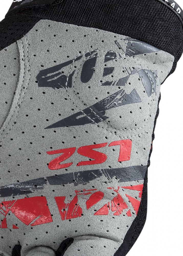 LS2 CHAKI MAN GLOVES BLACK