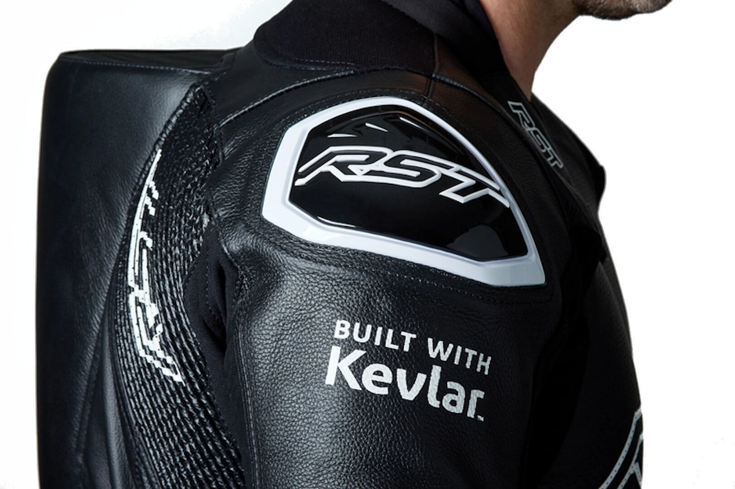 RST V4.1 Evo Kangaroo Airbag, einteiliger Motorrad-Lederkombi