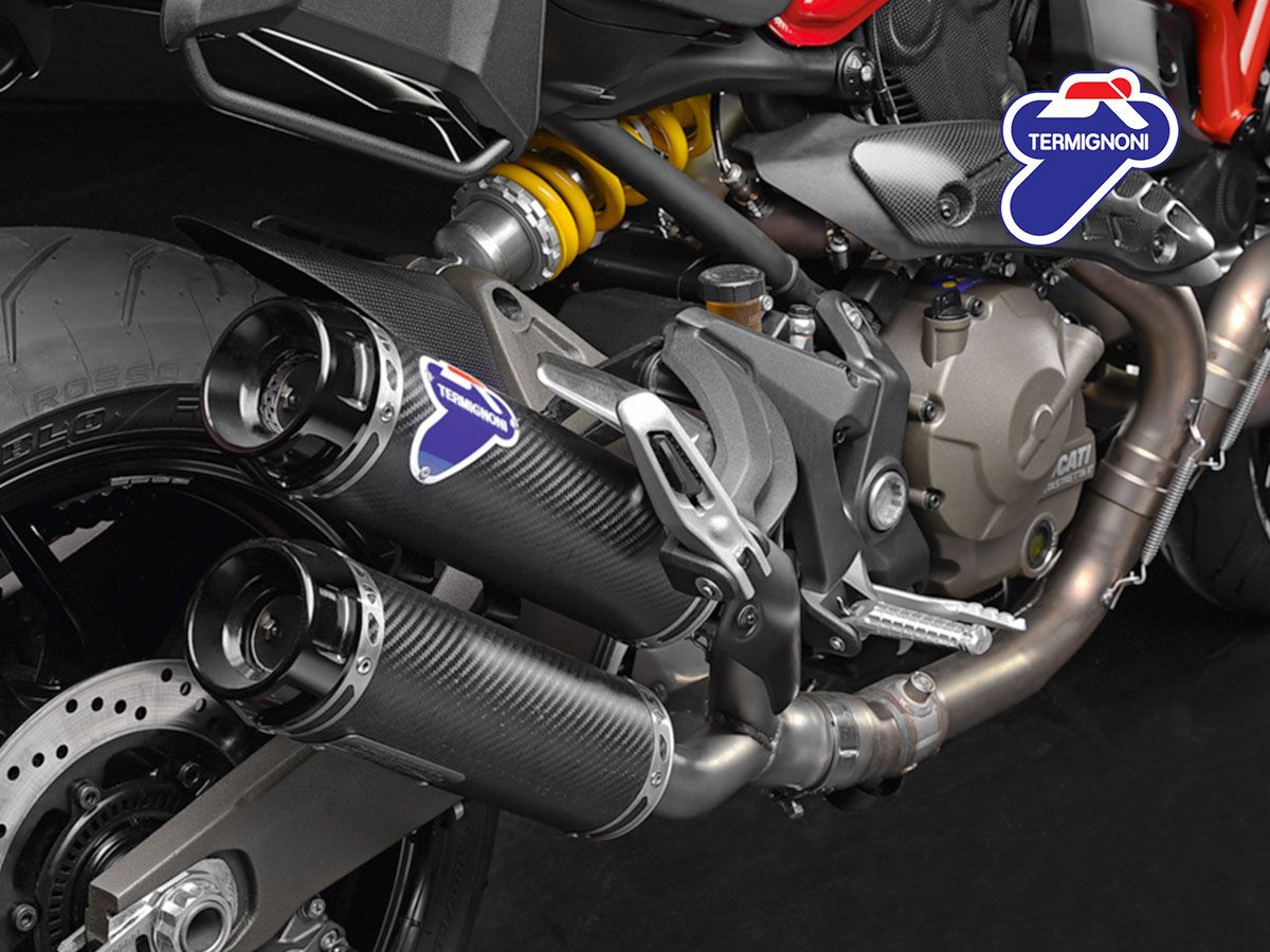 TERMIGNONI KIPUFOGÓ RACING CARBON DUCATI MONSTER 821 2018-2020