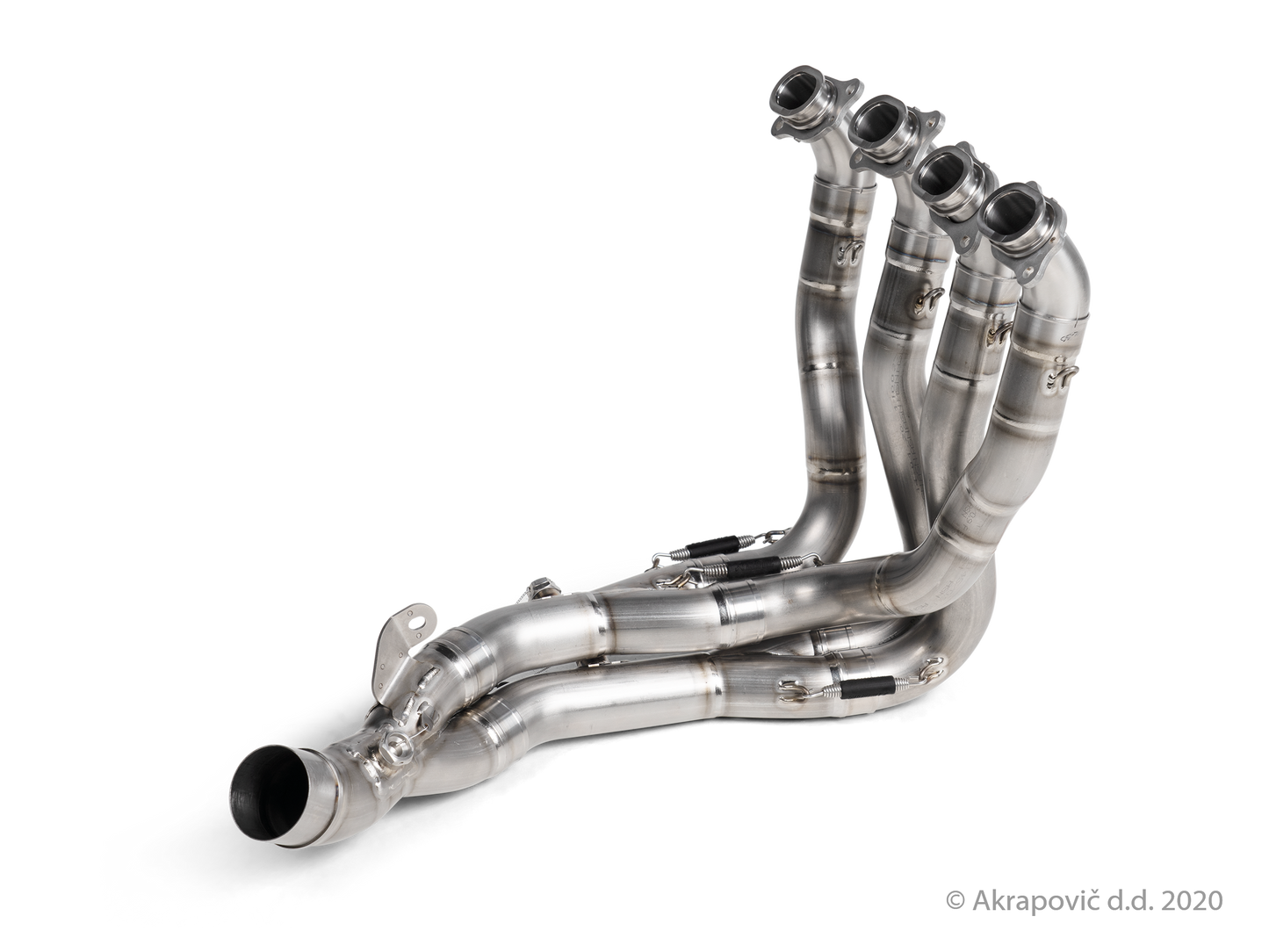 Honda CBR1000RR-R Fireblade / SP Optional header (Titanium) - (2020/2023)