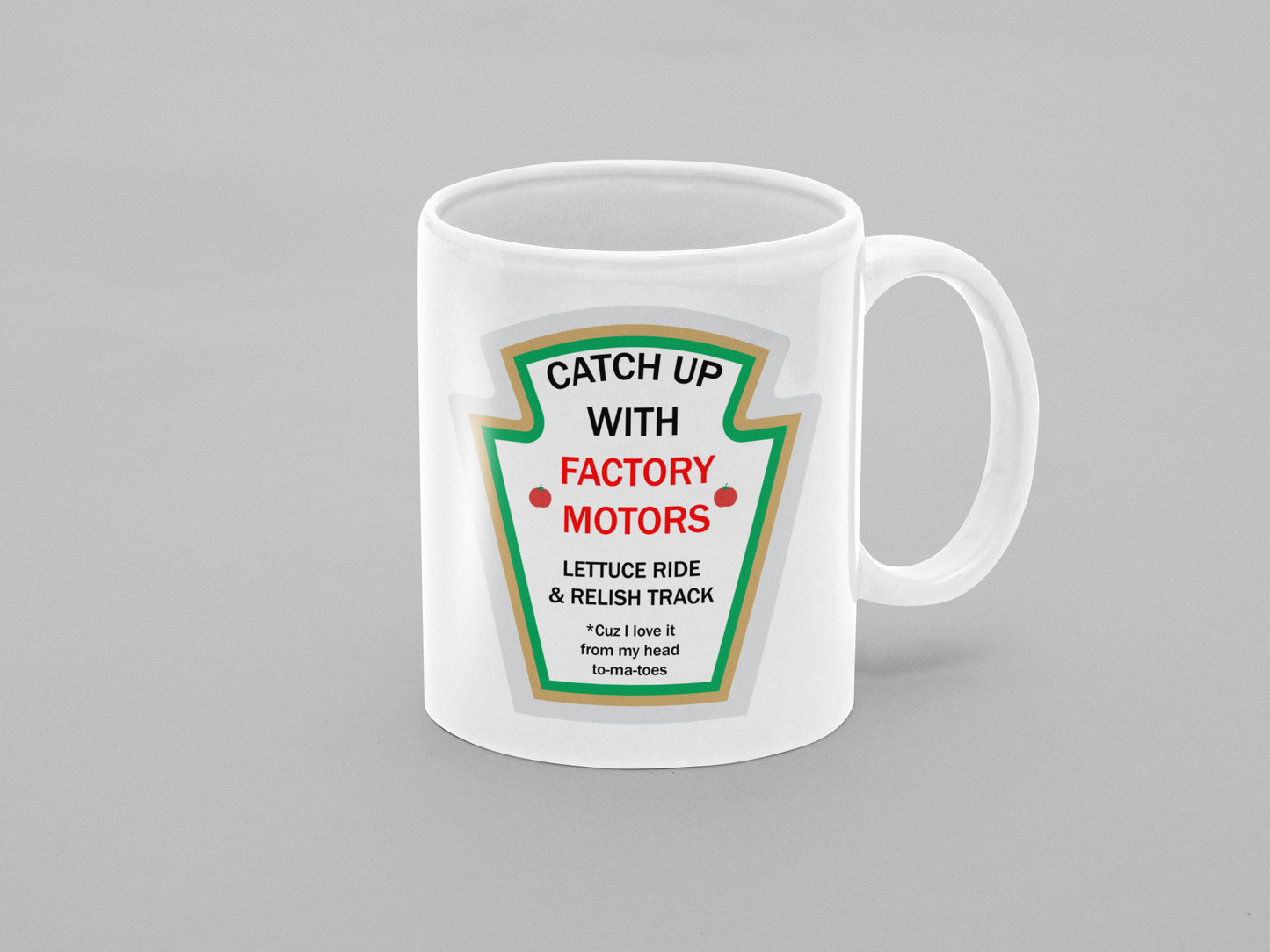 Factory Motors - "Catch Up" Bögre