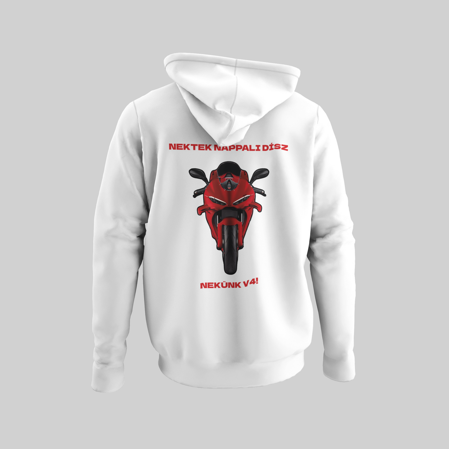 Factory Motors - "V4" kapucnis pulóver
