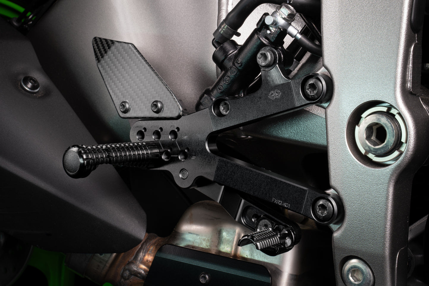 rearset FXR black