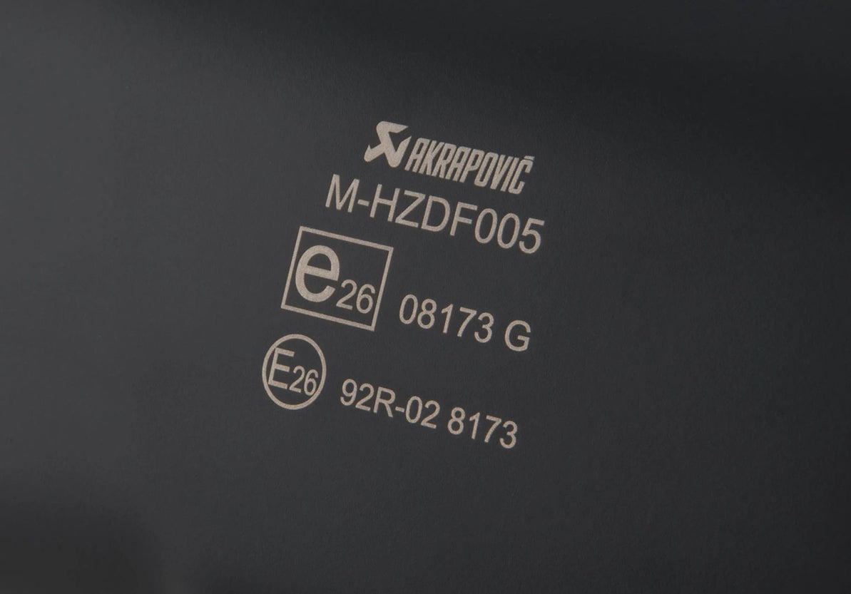 Racing Exhaust AKRAPOVIC SLIP-ON (GTS/GTS Super/GTV 300ccm '20-) EURO5