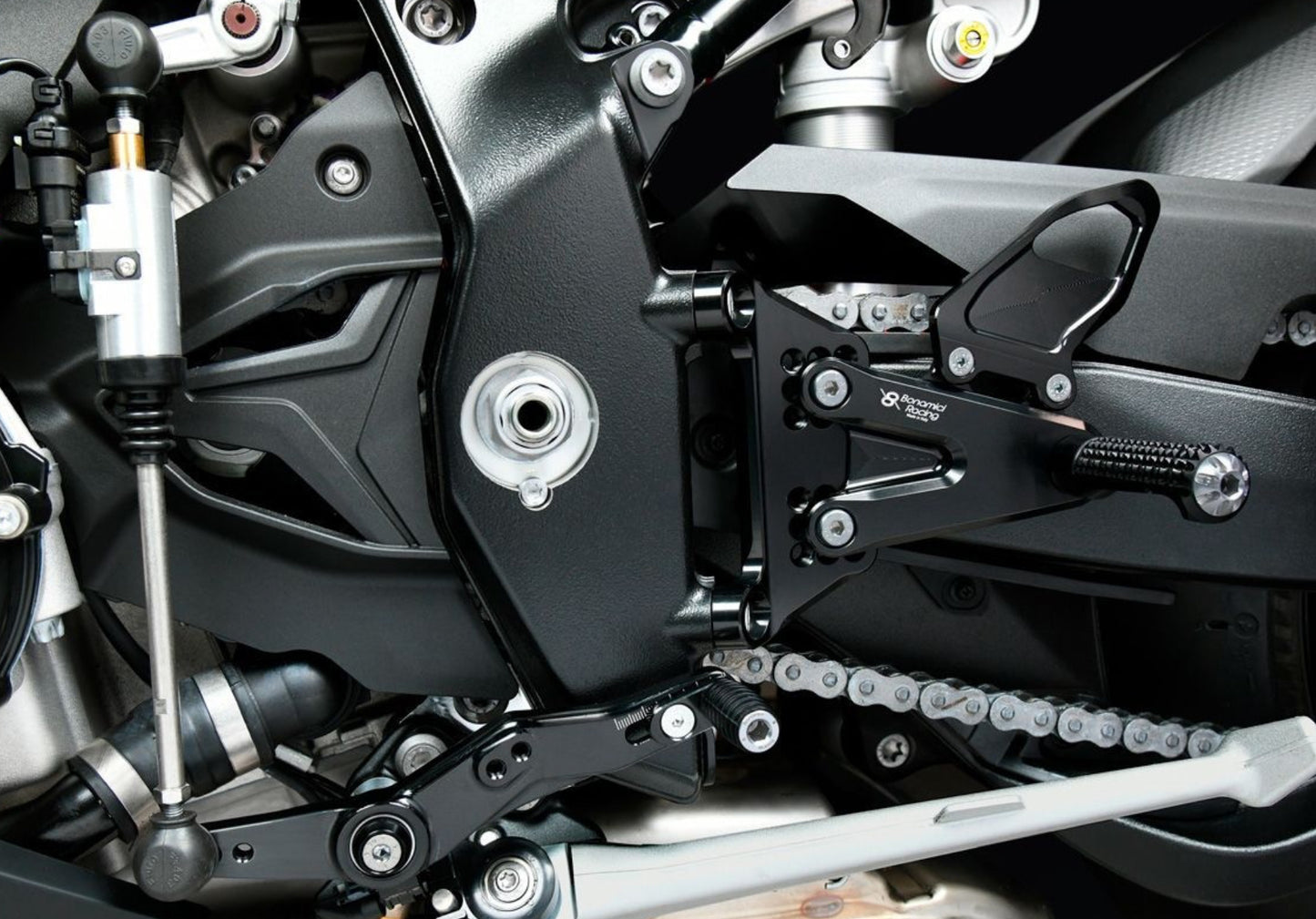 Verstellbares Fußrastenset - BONAMICI RACING BMW S 1000 RR 2019-2024 / M 1000 RR 2021-2024