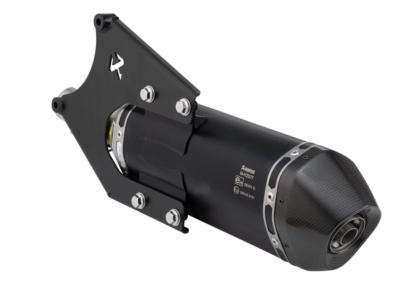 Racing Exhaust AKRAPOVIC Black Edition SLIP-ON (125-150ccm)