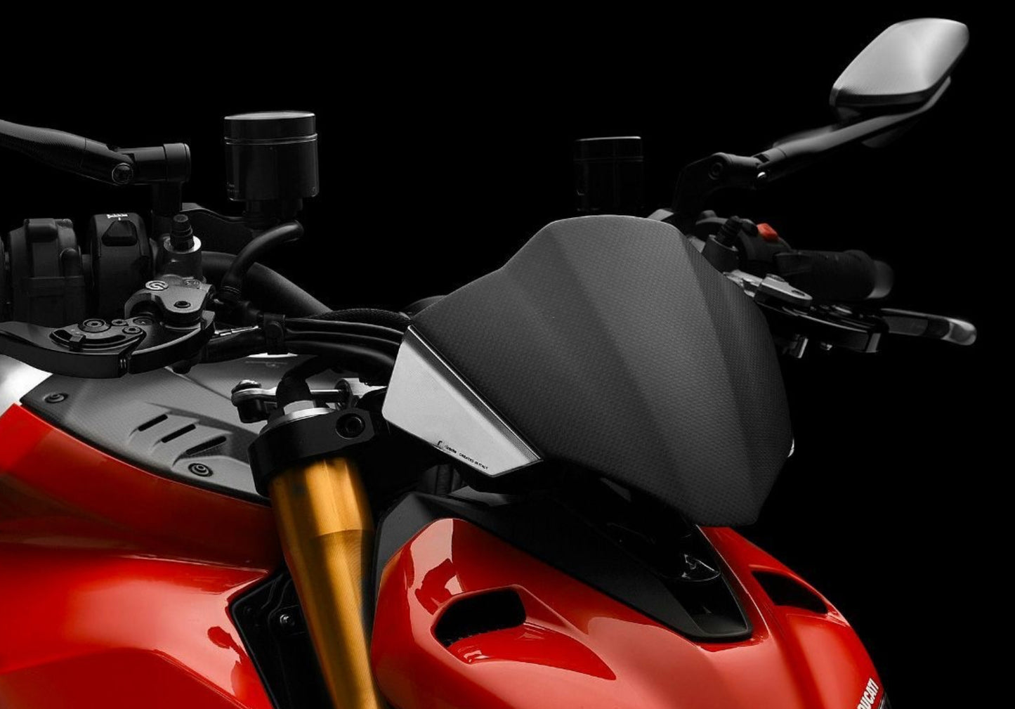 CARBON WINDSCHUTZSCHEIBE RIZOMA DUCATI STREETFIGHTER V4 / S 2020-2024