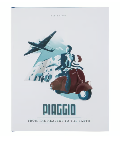 PIAGGIO Könyv Paolo Zanon ": FROM THE HEAVENS TO THE EARTH"