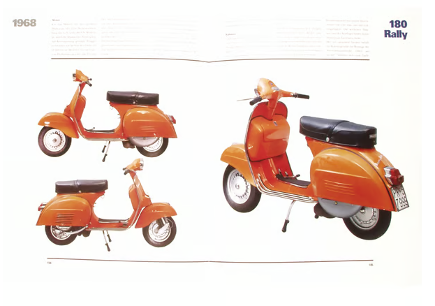 PIAGGIO Kézikönyv "Vespa Tecnica 3" 1965/1976