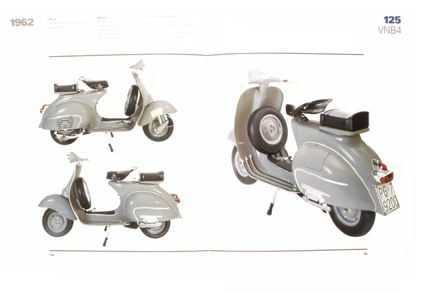 PIAGGIO Kézikönyv "Vespa Tecnica 2" 1956/1964