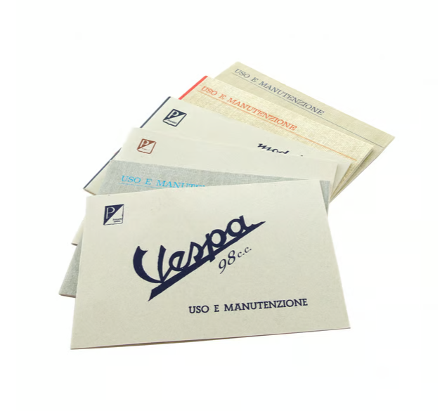 PIAGGIO Használati utasítás Vespa PX esetében