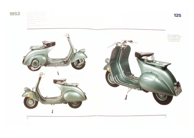 PIAGGIO Kézikönyv "Vespa Tecnica 1" 1946/1955