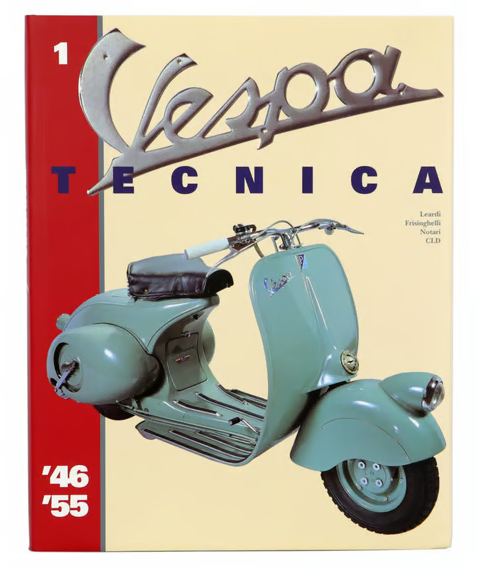 PIAGGIO Kézikönyv "Vespa Tecnica 1" 1946/1955