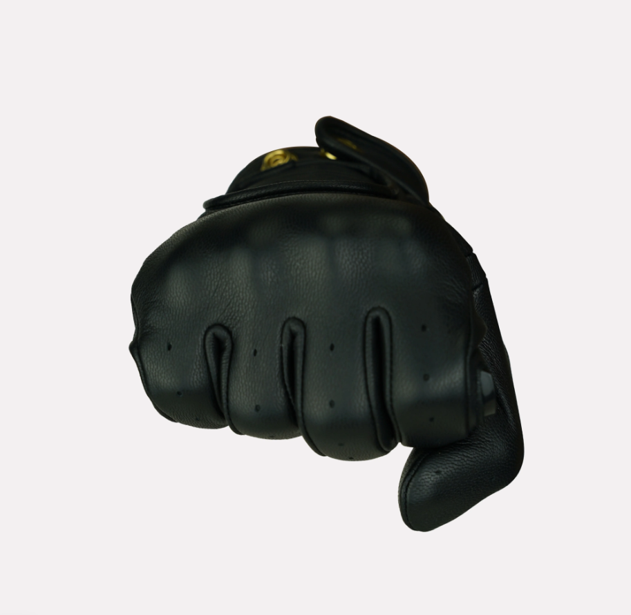 HEDON CRAFTED HANDS GLOVES BLACK