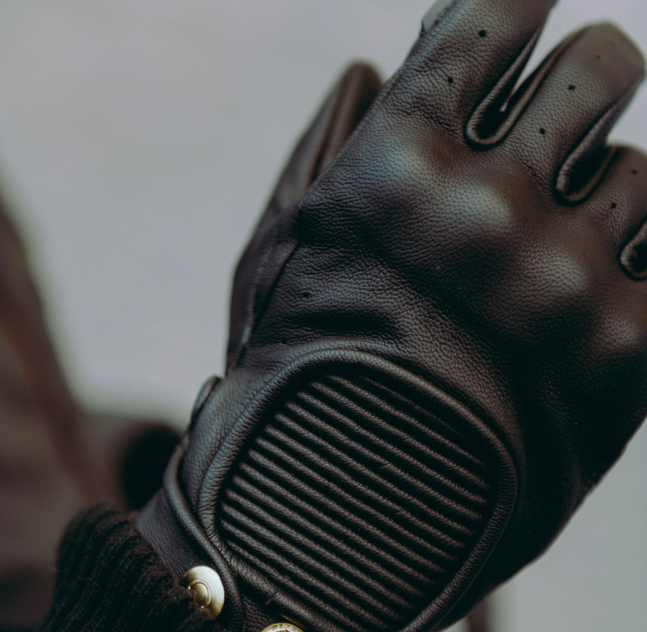 HEDON CRAFTED HANDS GLOVES BLACK