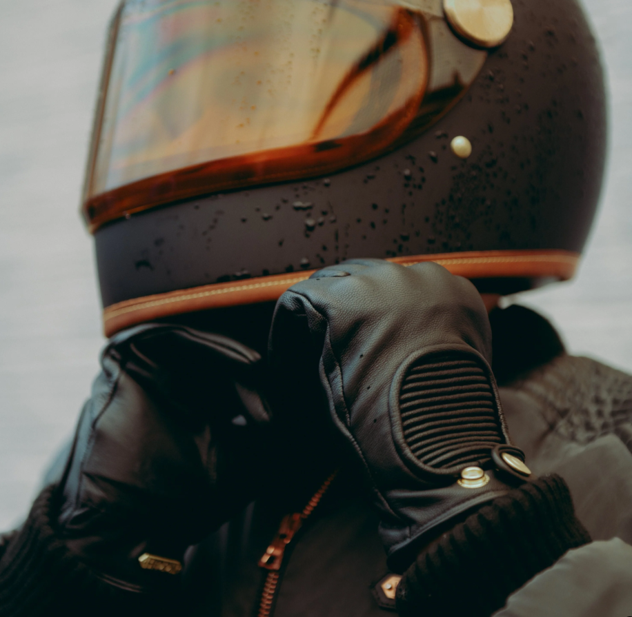 HEDON CRAFTED HANDS GLOVES BLACK