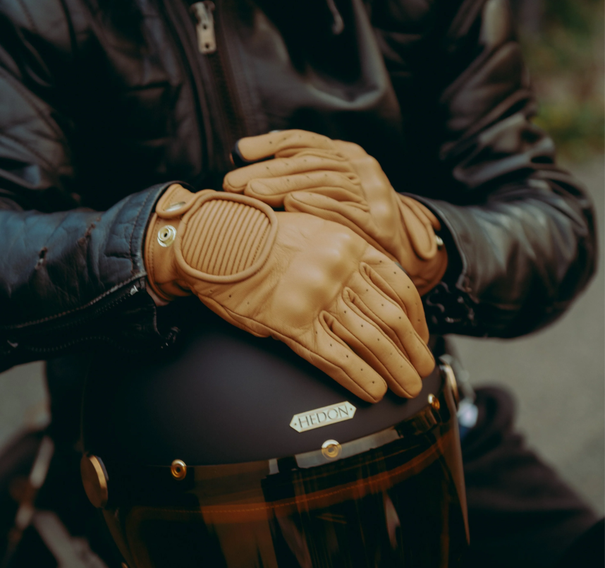 HEDON CRAFTED HANDS GLOVES SAND