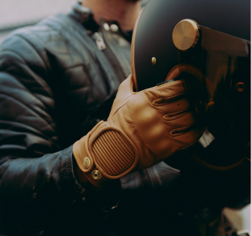 HEDON CRAFTED HANDS GLOVES SAND