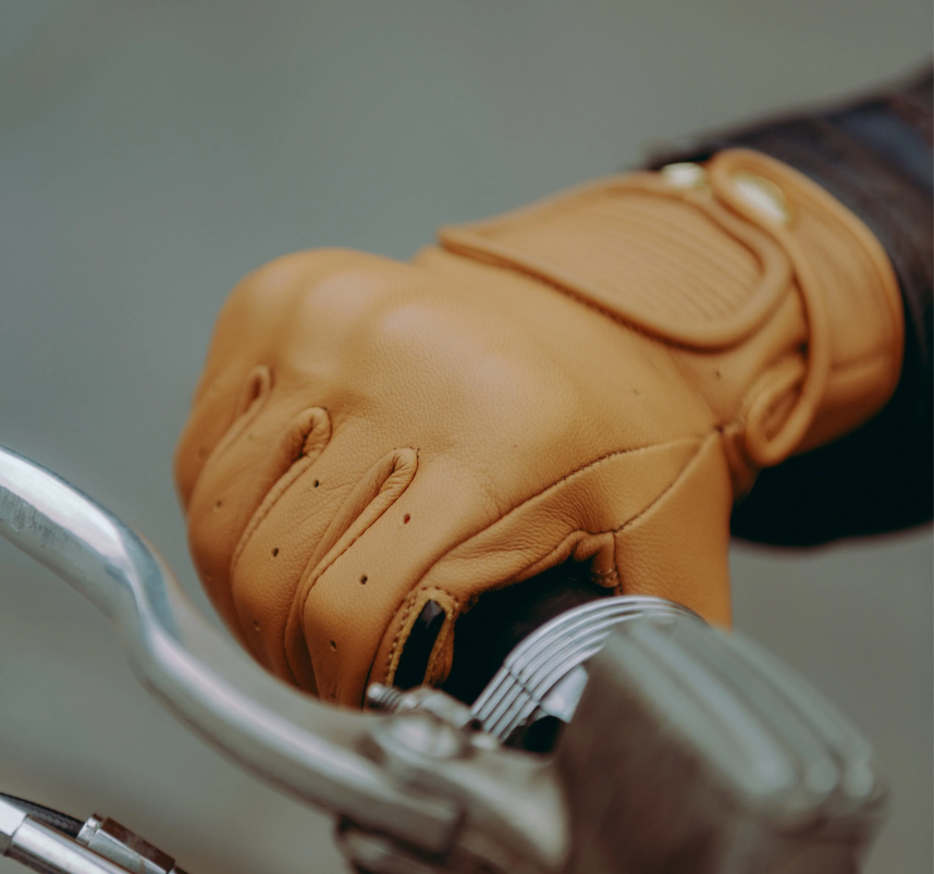 HEDON CRAFTED HANDS GLOVES SAND