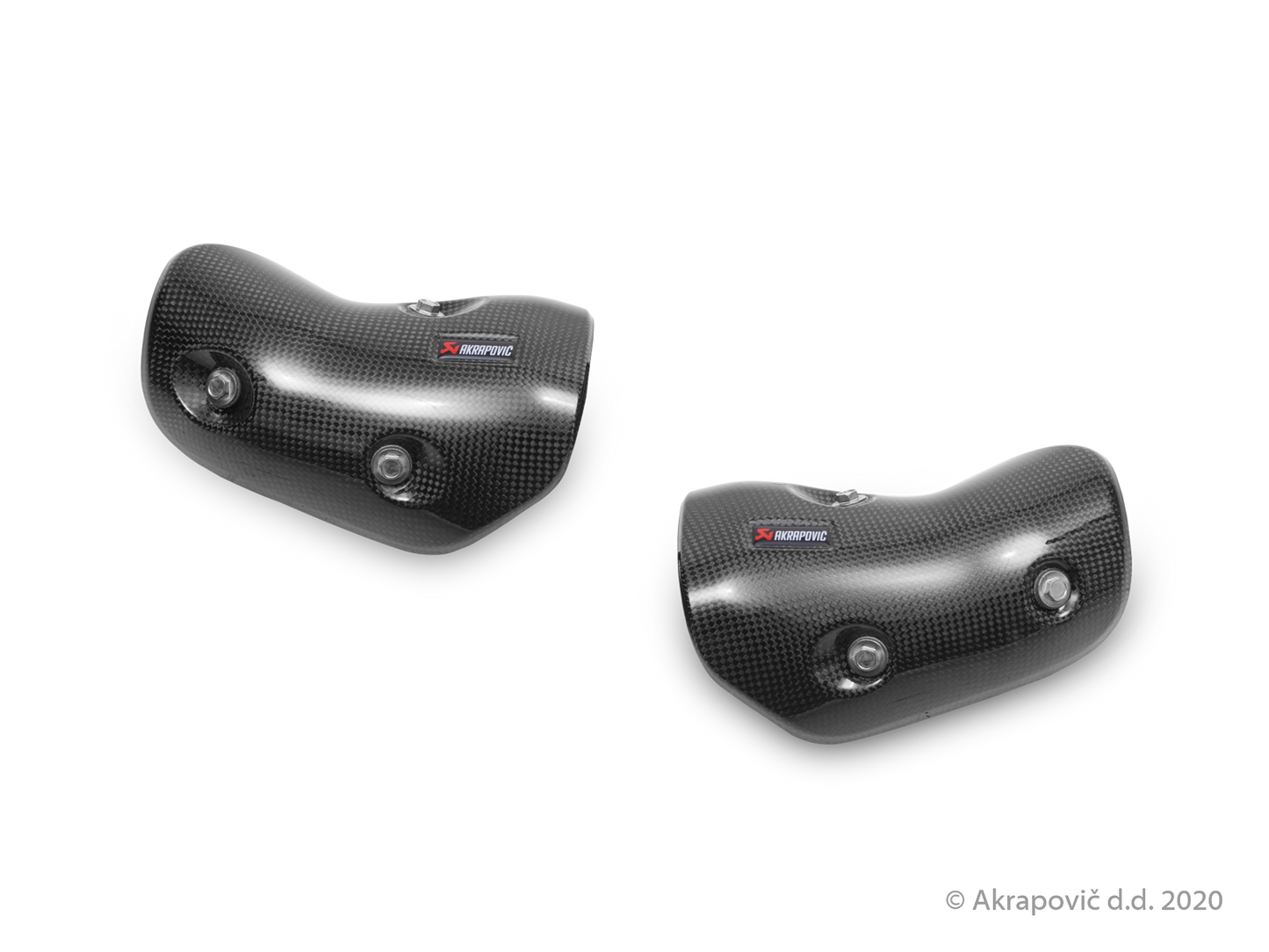 Kawasaki Z1000 Heat Shield Set (Carbon) - (2014/2020)