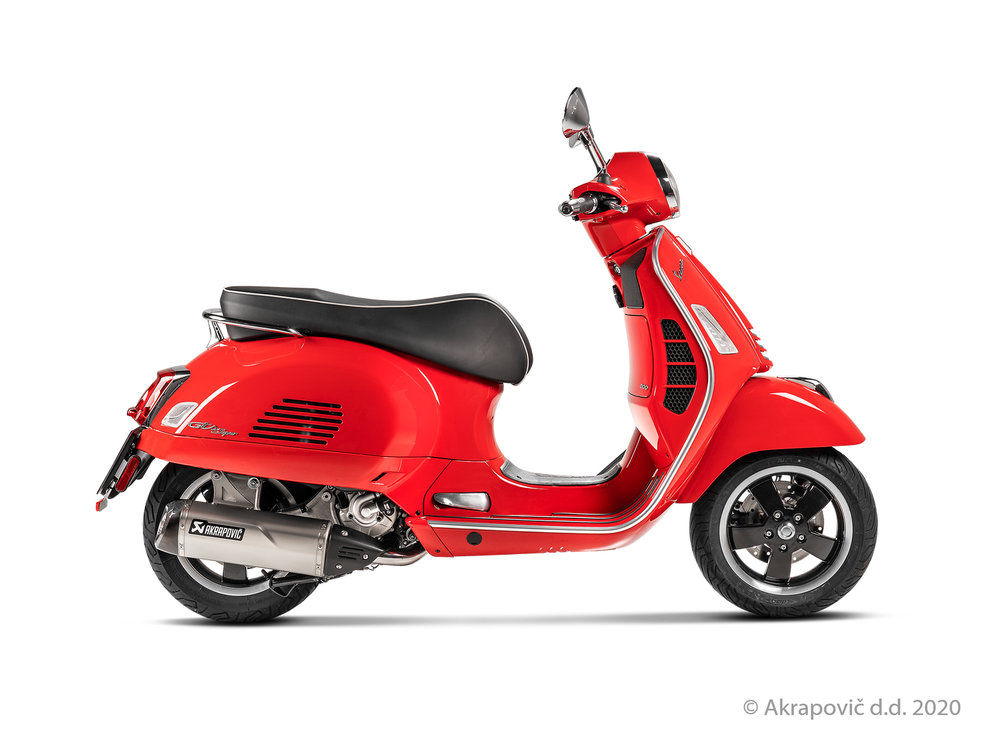 Vespa GTS 250 Heat Shield (Carbon) - (2005/2013)