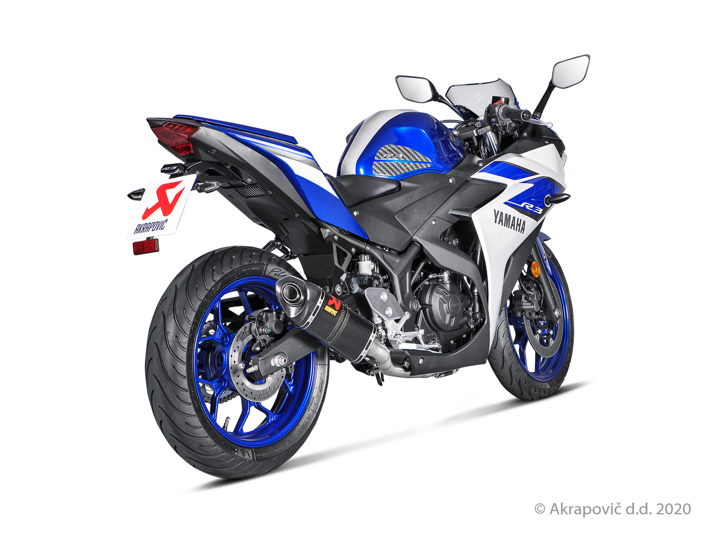 Yamaha R3 Muffler bracket (SS) - (2015/2026)
