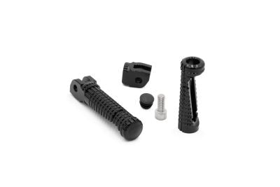 Verseny lábtartó készlet, vezetőoldali, fekete - Yamaha, FZ1/Fazer ABS, RN16 (2006 - 2015); Yamaha, FZ1/Fazer, RN16 (2006 - 2015); Yamaha, FZ6/Fazer ABS, RJ14 (2007 - 2010); Yamaha, FZ6/Fazer, RJ07 (2004 - 2006); Yamaha, FZ6/Fazer, RJ14 (2007 - 2010)