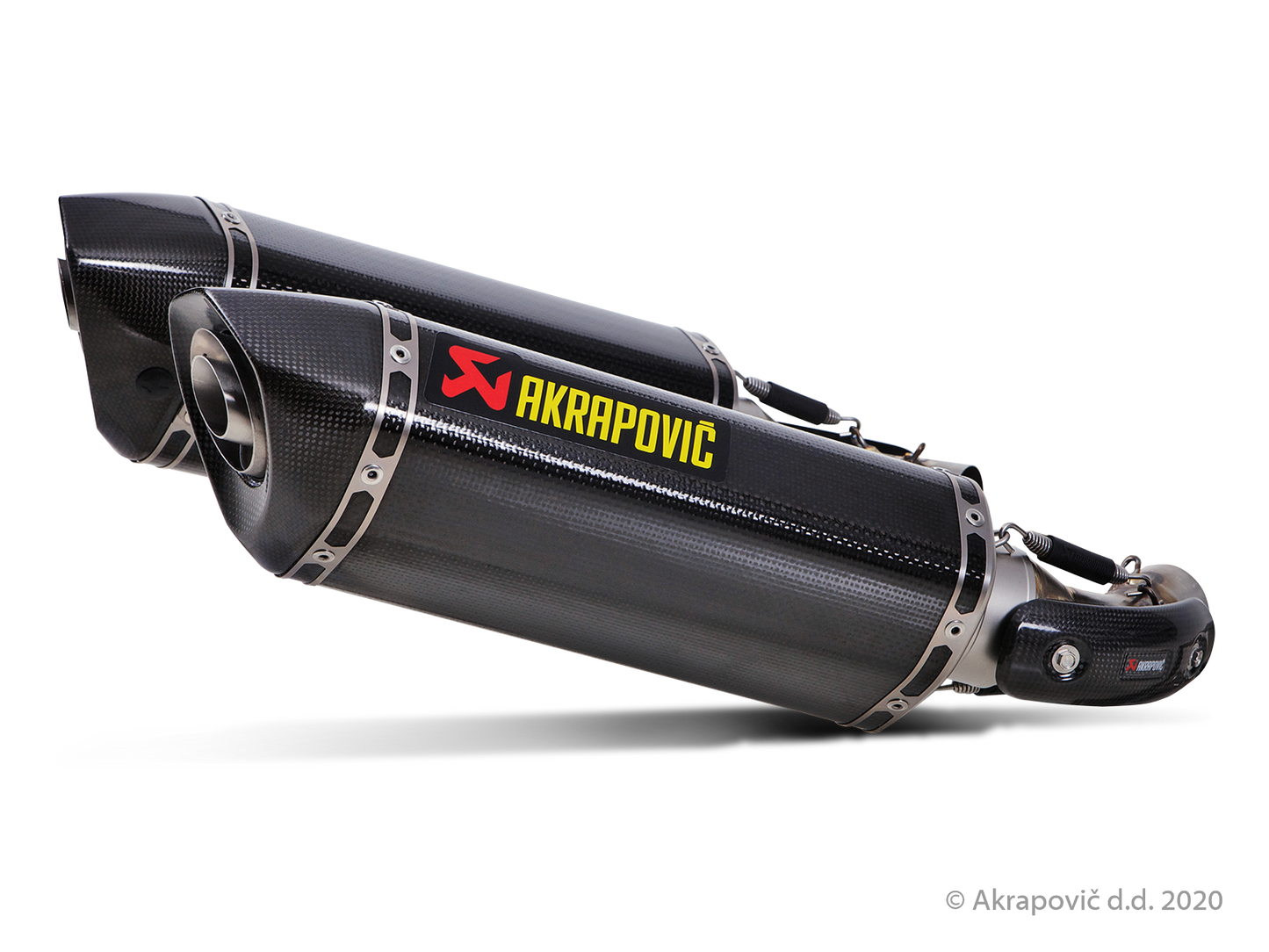 Ducati Monster 1100/1100S Slip-On Line (Carbon) - (2009/2010)