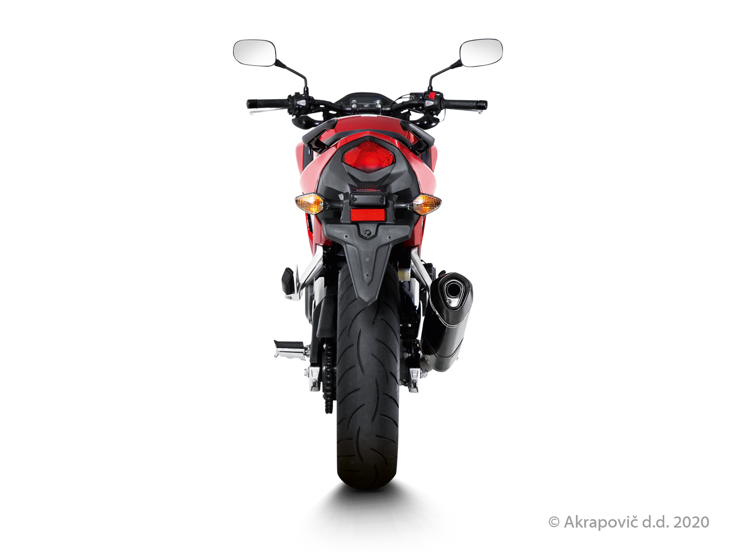 Honda CB400/500F Slip-On Line (Carbon) - (2013/2015)