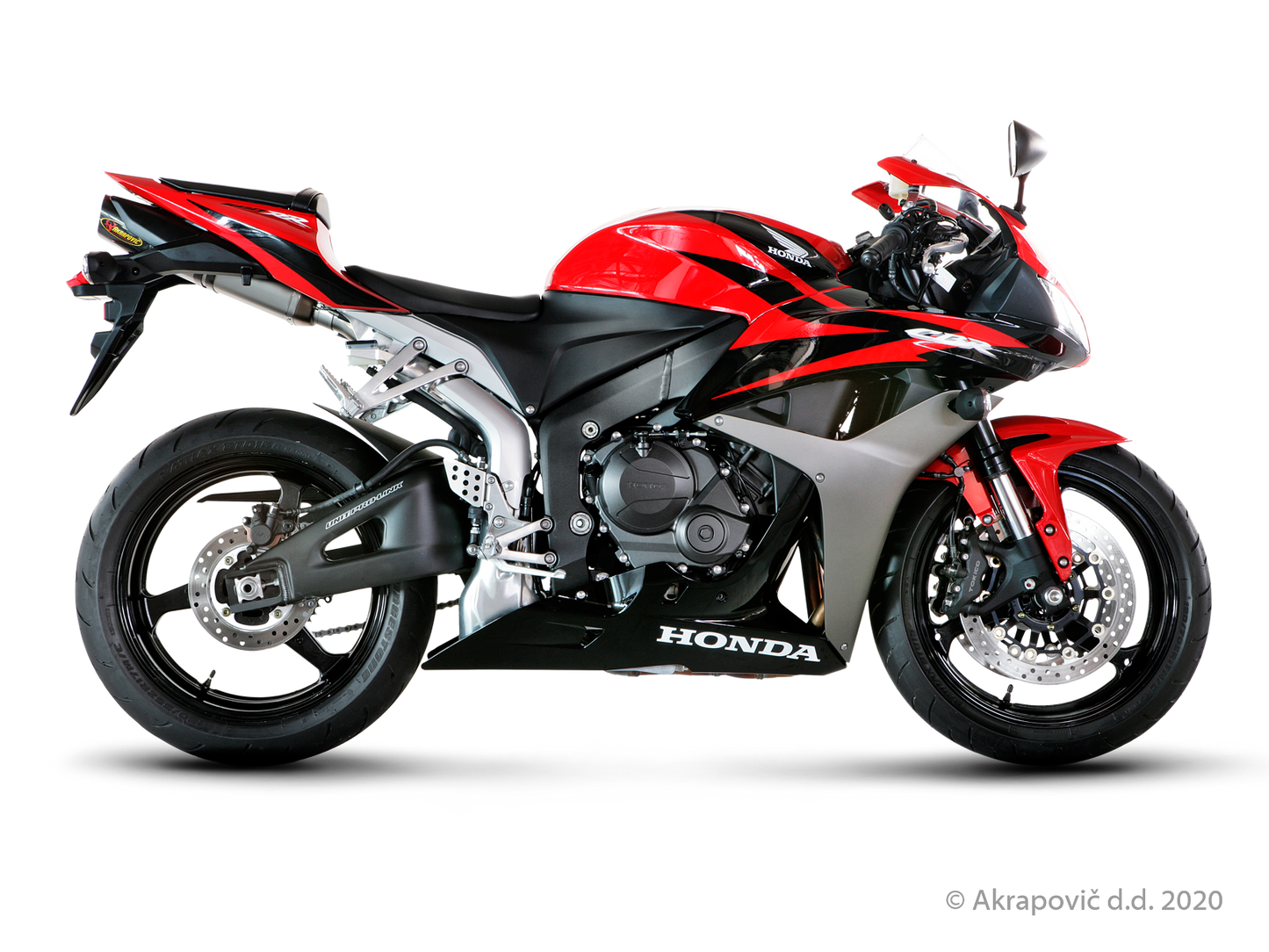 Honda CBR600RR Slip-On Line (Titanium) - (2010/2011)