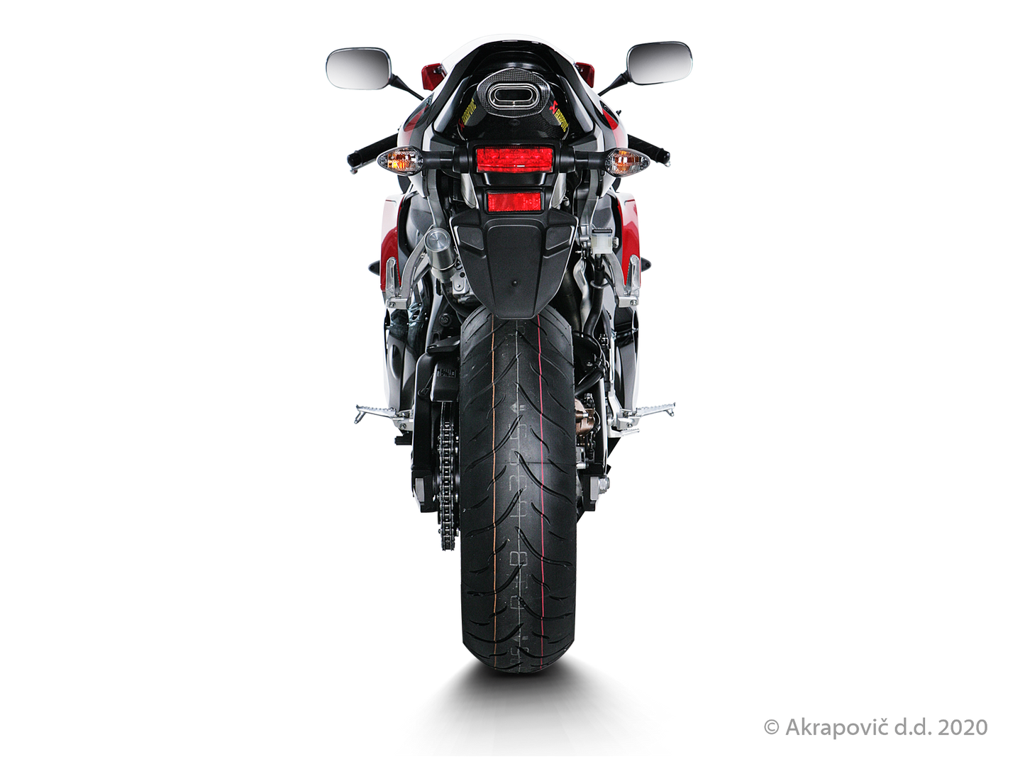 Honda CBR600RR Slip-On Line (Titanium) - (2009/2014)