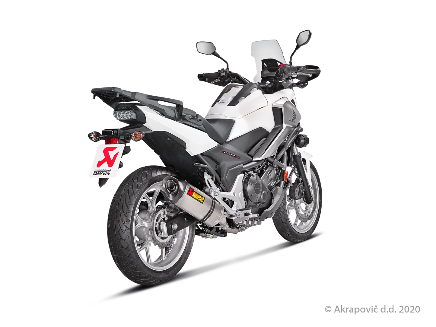 Honda NC700/ NC750X Slip-On Line (Titanium) - (2012/2020)