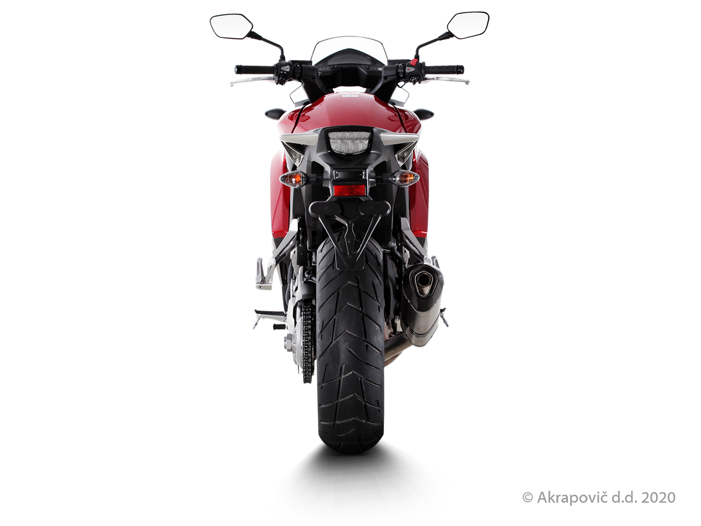 Honda VFR800X Crossrunner Slip-On Line (Titanium) - (2011/2014)
