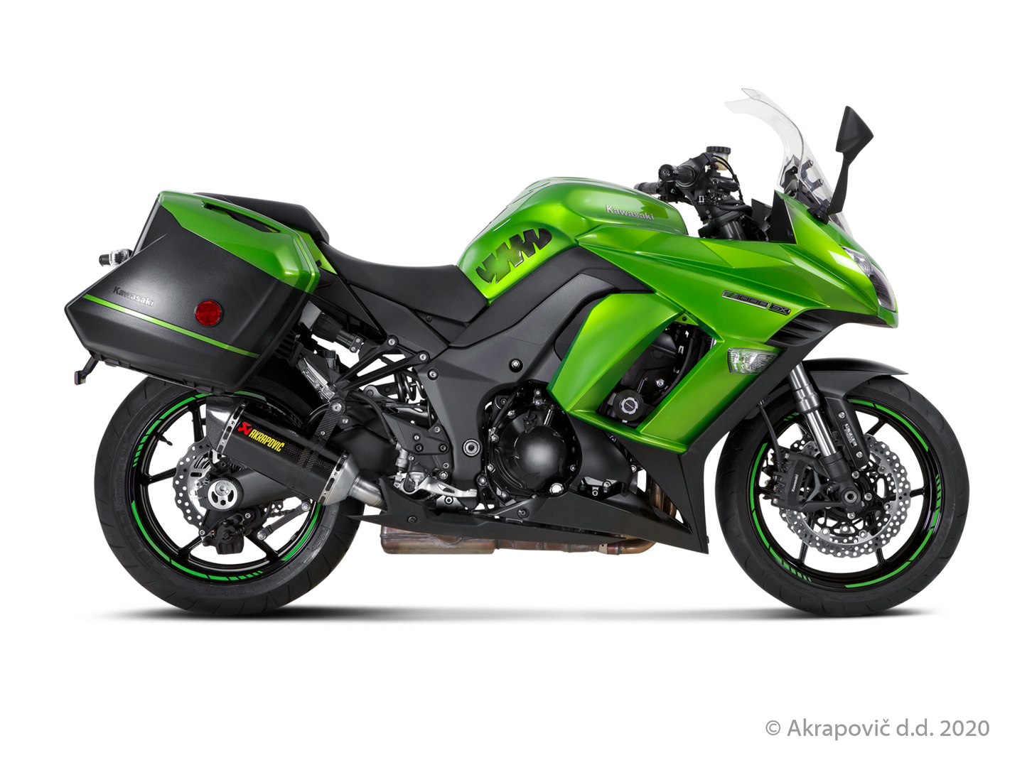 Kawasaki Z1000SX / Ninja 1000 Slip-On Line (Carbon) - (2014/2020)