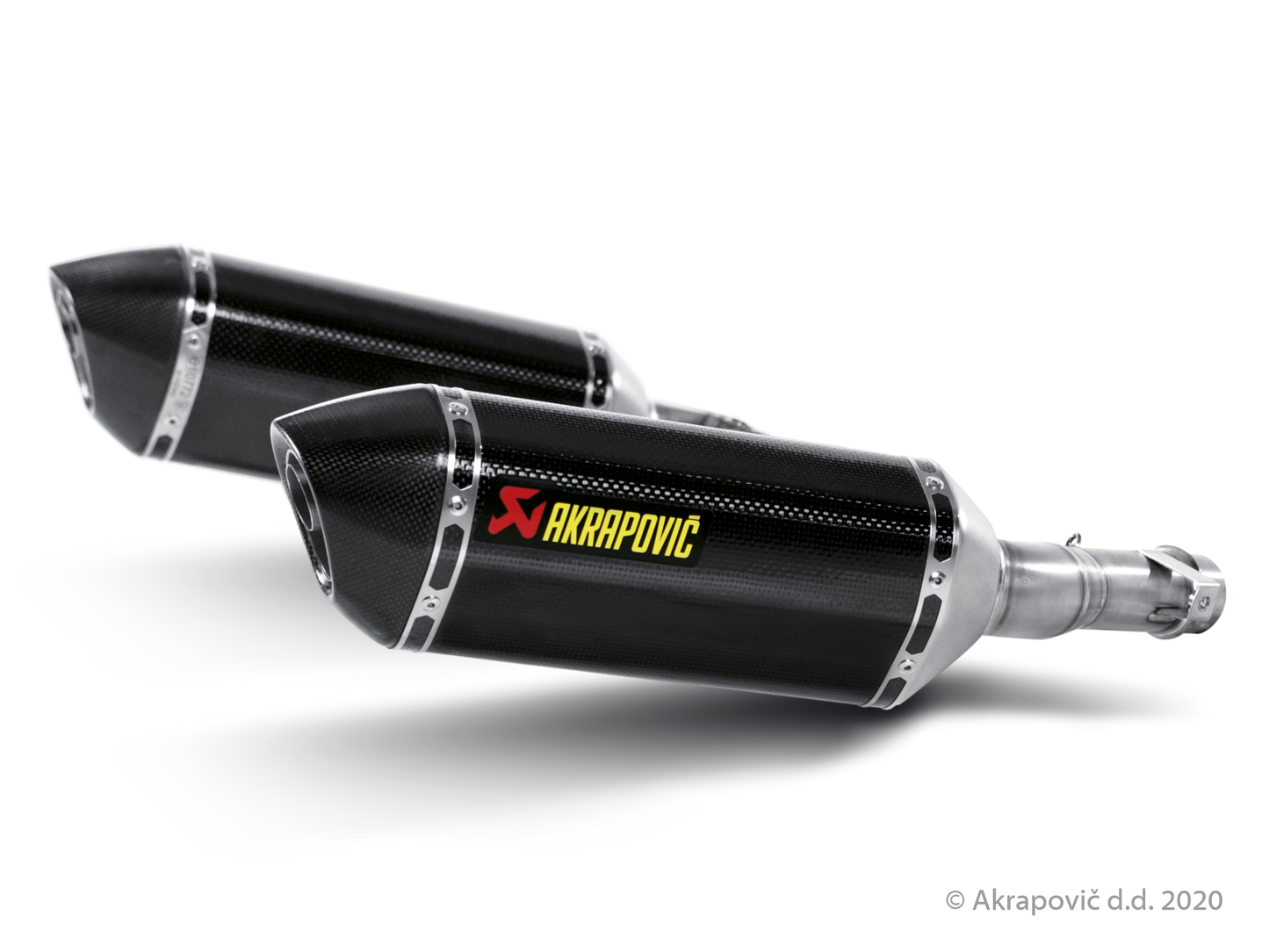Kawasaki Z1000 Slip-On Line (Carbon) - (2010/2013)