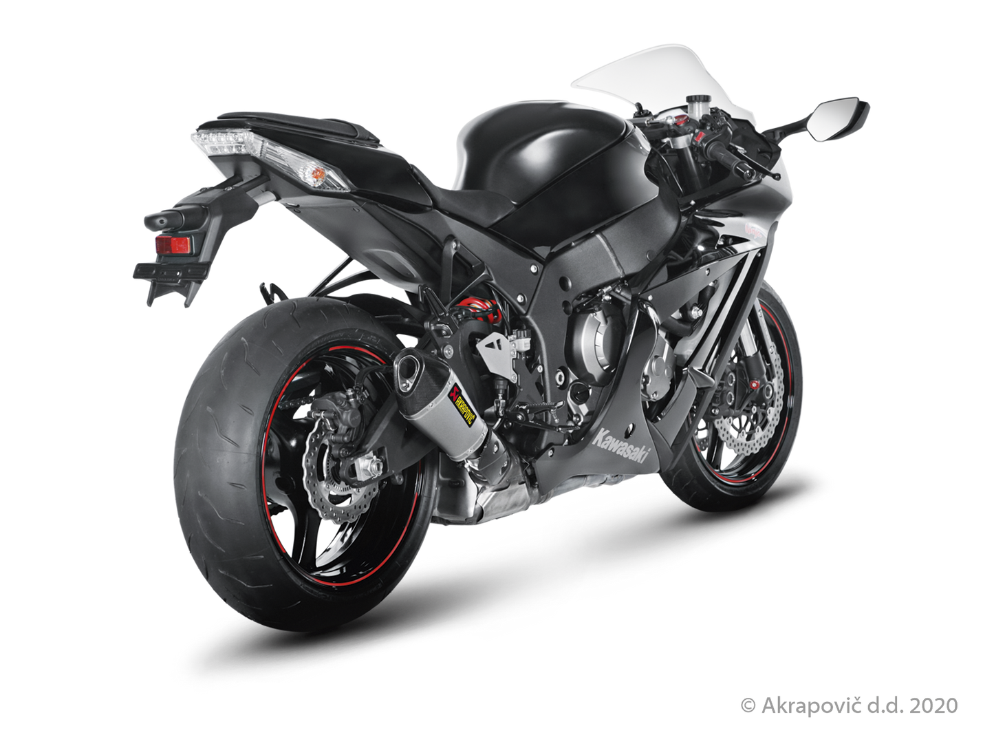 Kawasaki Ninja ZX-10R Slip-On Line (Titanium) - (2011/2015)