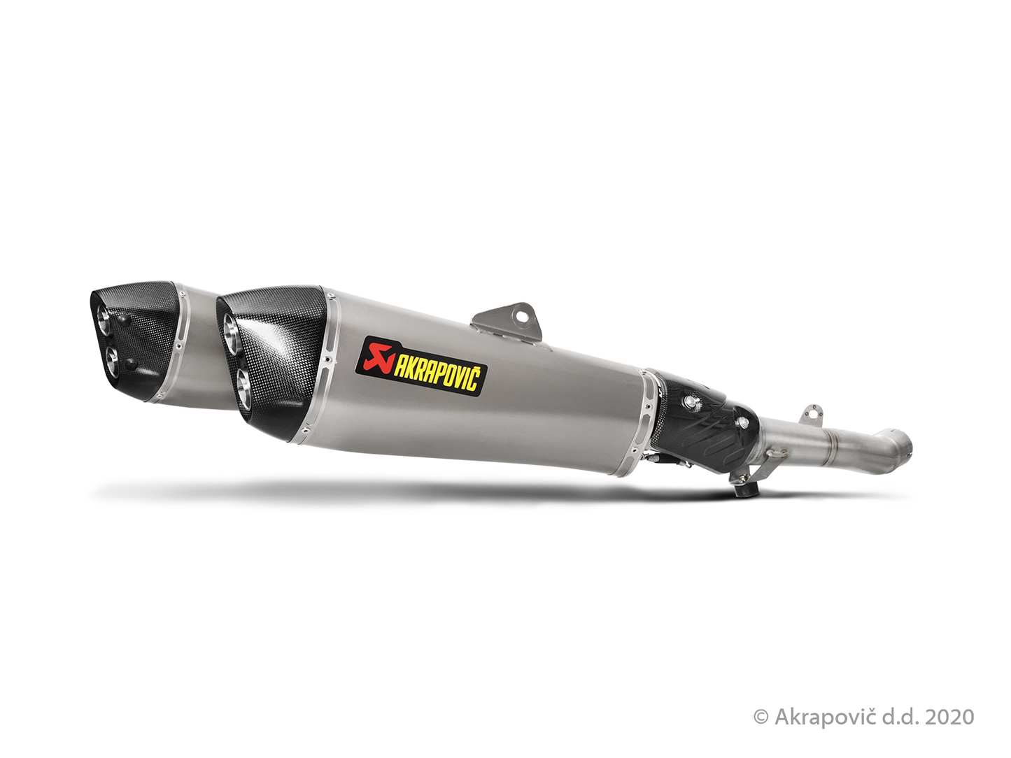 Kawasaki ZZR 1400, ZX14R Slip-On Line (Titanium) - (2012/2020)