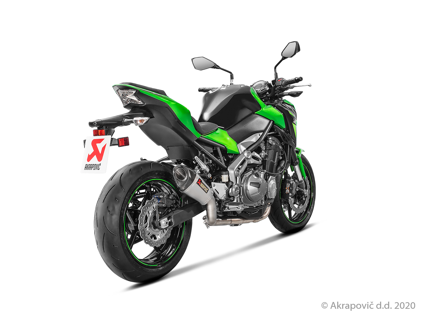 Kawasaki Z900 Slip-On Line (Titanium) - (2017/2019)