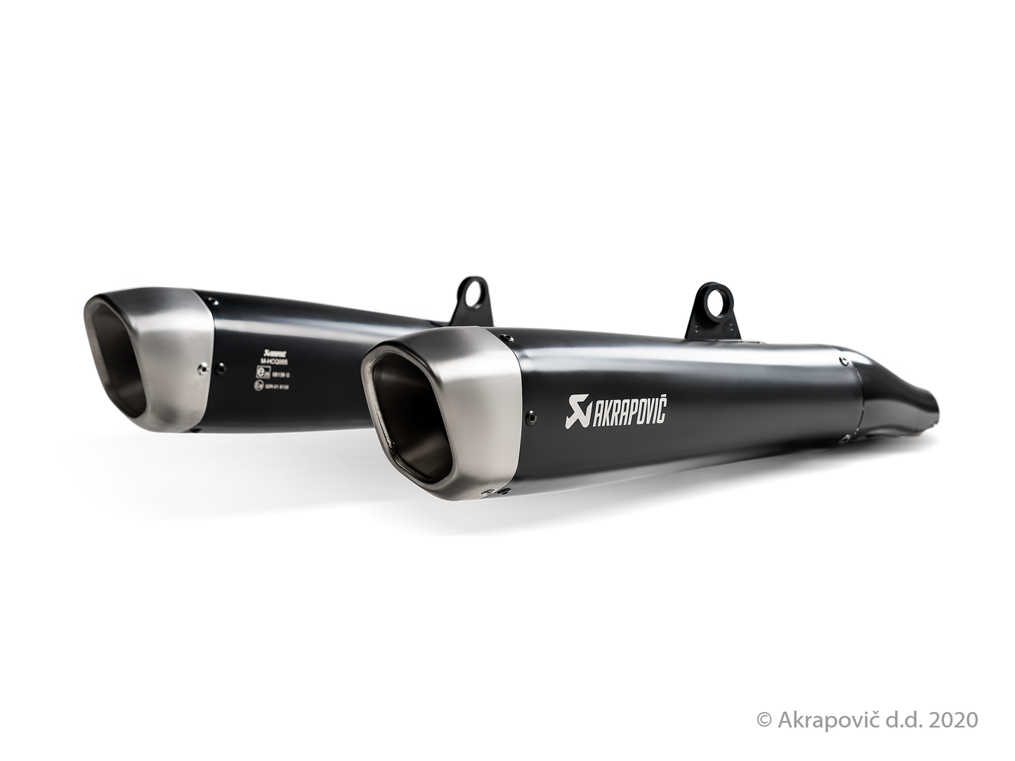 Triumph Street Twin Slip-On Line (Titanium) - (2016/2020)