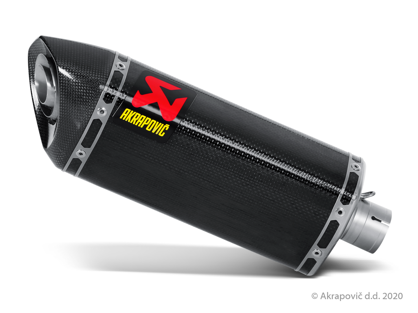 Yamaha R6 Slip-On Line (Carbon) - (2008/2009)