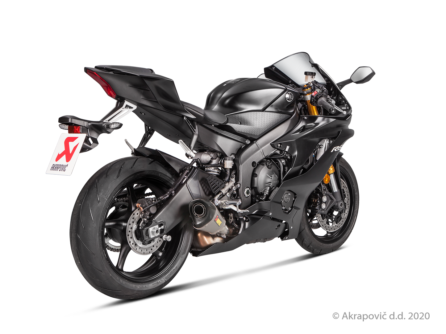 Yamaha R6 Slip-On Line (Titanium) - (2010/2016)