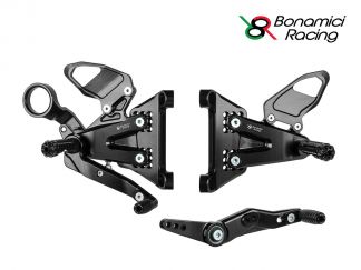 Verstellbares Fußrastenset - BONAMICI RACING BMW S 1000 RR 2019-2024 / M 1000 RR 2021-2024