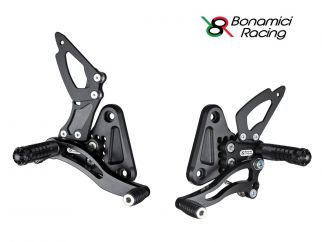 Adjustable footrest set - BONAMICI RACING SUZUKI GSX-S 750 / GSR 750 2011-2019