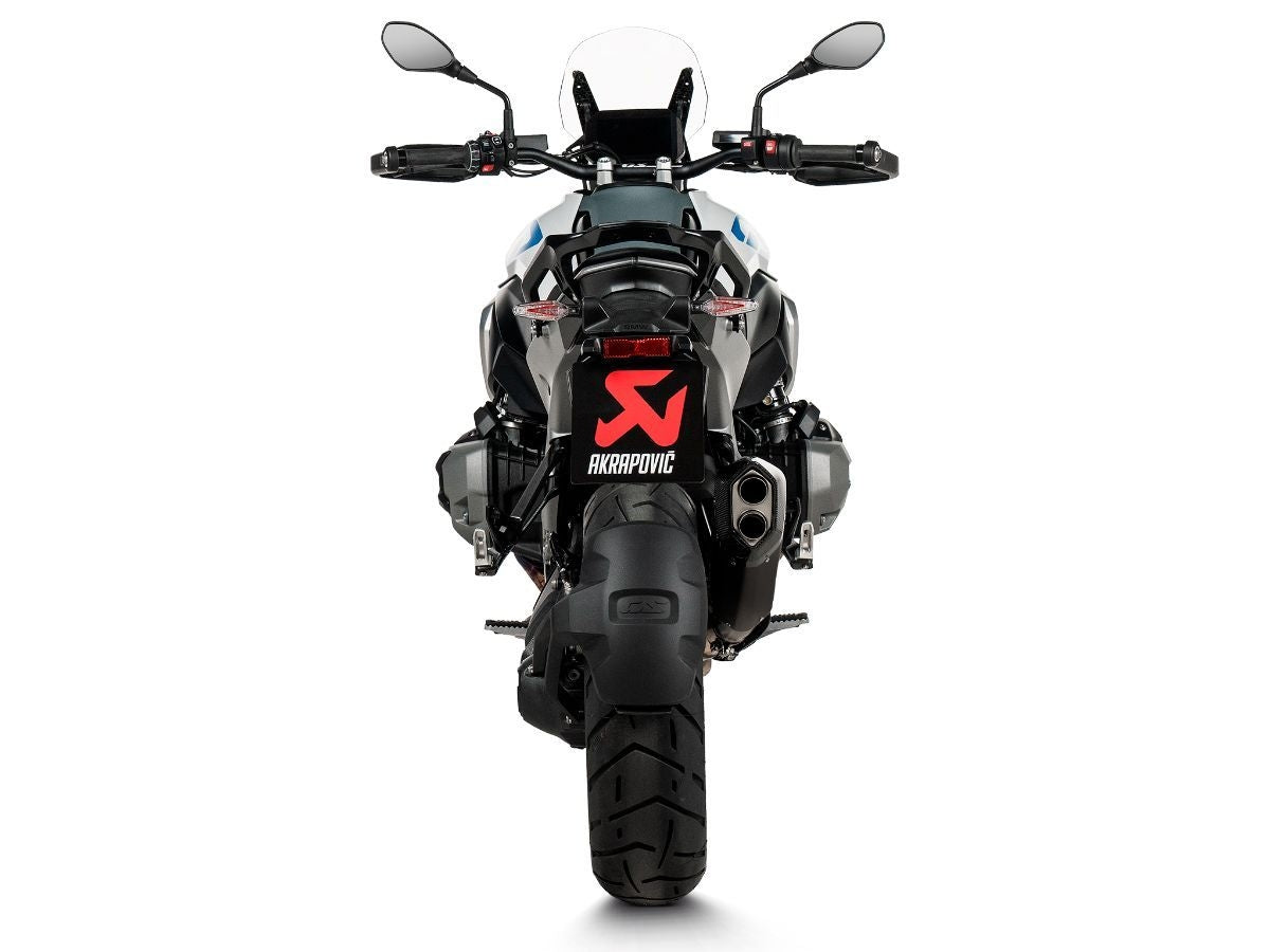 AKRAPOVIC BLACK TITANIUM Slip-On APPROVED BMW R 1300 GS 2023-2024